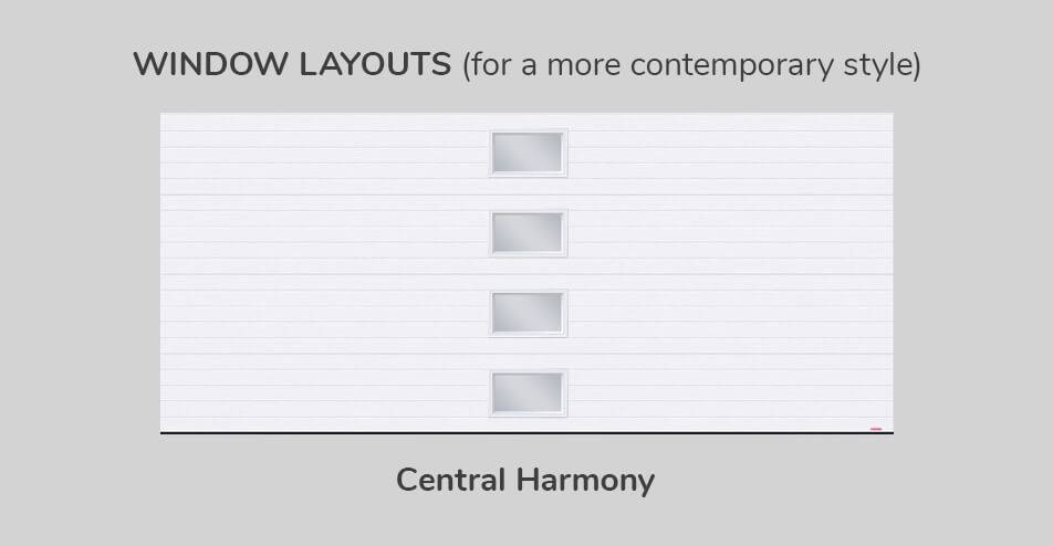 Window layouts, Centrale Harmony